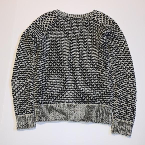 Anthropologie Sparrow Black and White Knit Sweater - Women’s Size XS - Picture 3 of 11